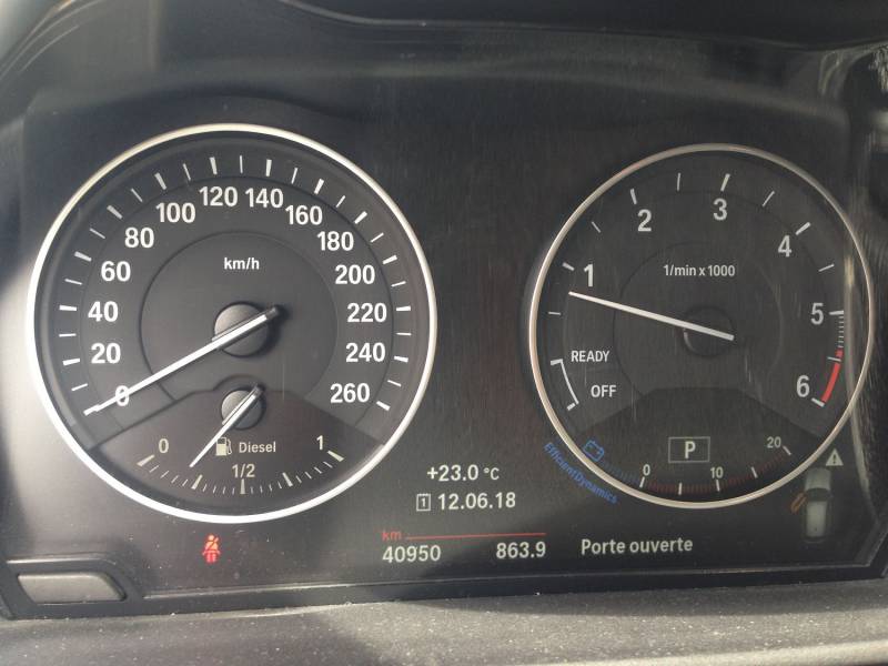 Vente BMW 118 avec peu de kilomètres en Gironde